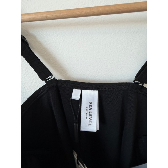Sea Level Australia Spinnaker U Bar Bandeau One-Piece – Black – US Size 6 – NWT - Picture 6 of 9